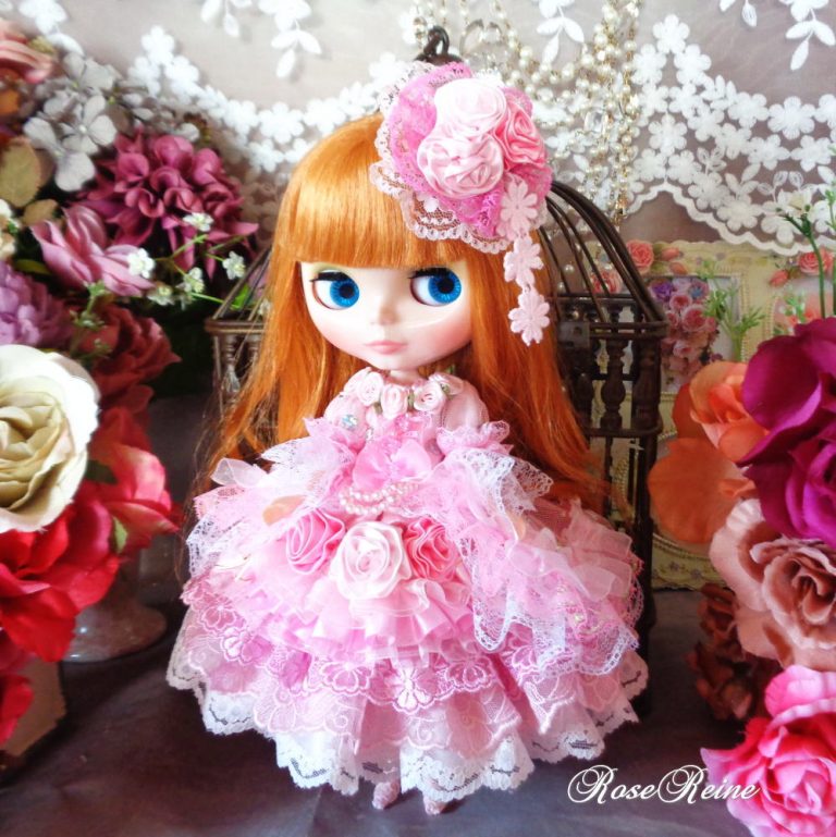 「AL様オーダーご予約品」ロリータロマンス ラブリーピンクの妖精 ドールドレス