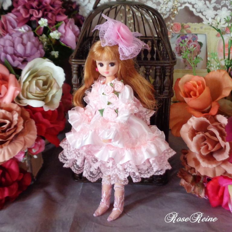 「Y様オーダー専用ページ」ローゼンレーヌ ピンクの妖精 可憐なフリルドールドレス